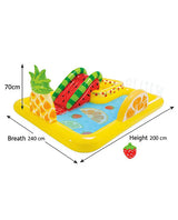 Intex Fun ’N Fruity Inflatable Play Center 244 × 191 × 91 cm – Multicolor