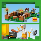 LEGO Minecraft Chicken Farm 233 Pieces 11 × 14 × 12 cm Multicolour