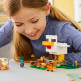 LEGO Minecraft Chicken Farm 233 Pieces 11 × 14 × 12 cm Multicolour