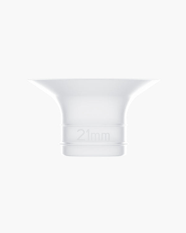 Momcozy Air 1 Ultra-slim Wearable Breast Pump 21mm Insert 4 Pack Clear
