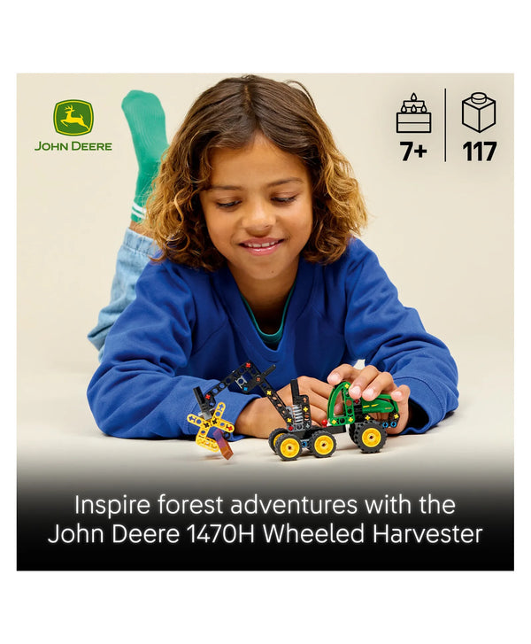 LEGO Technic John Deere 1470H Wheeled Harvester 117 Pieces Multicolour