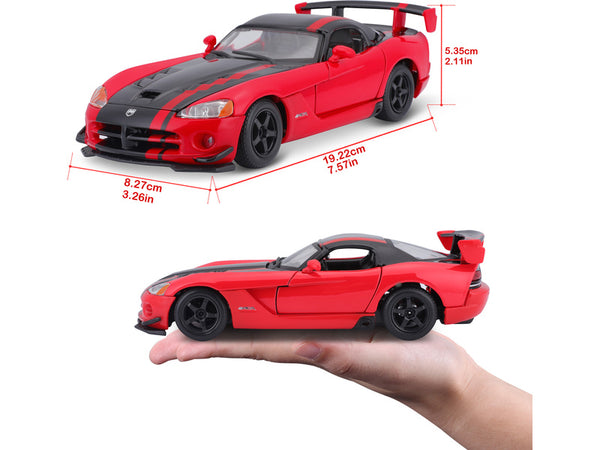 Bburago 1:24 Dodge Viper SRT 10 ACR Red