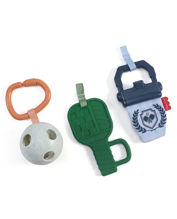 Fisher-Price Mini Me Moments Let’s Play Pickleball Set Pack of 3 Multicolour