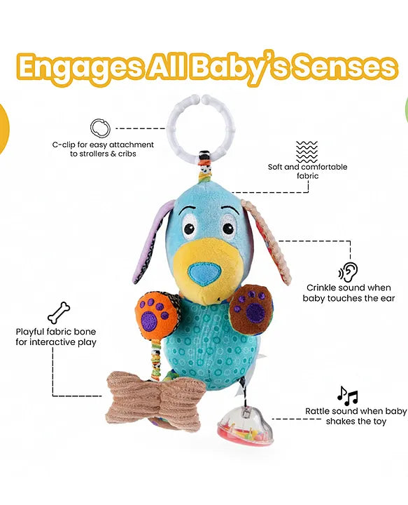 Nuluv Play Puppy Stroller Toy For Baby