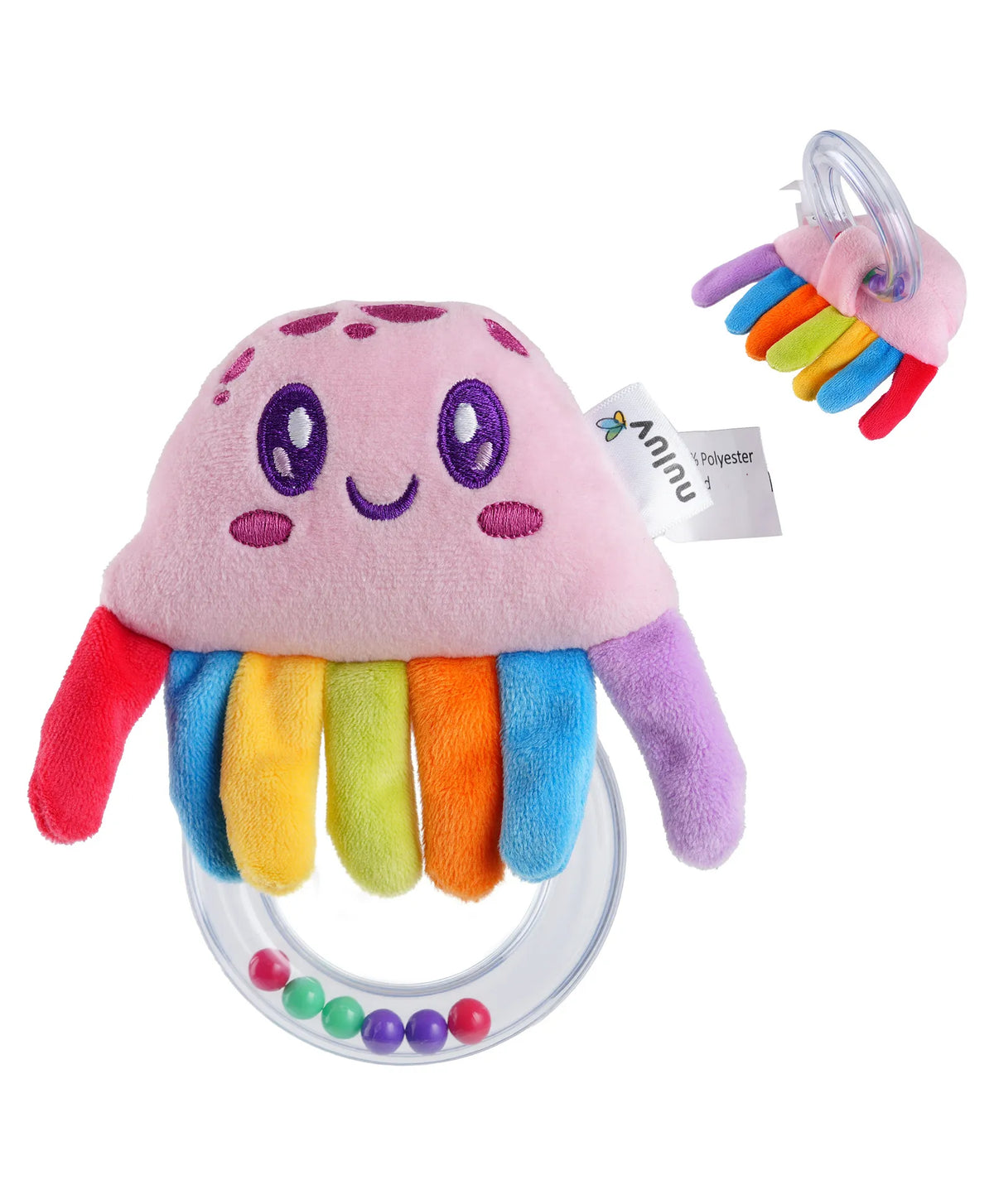 Nuluv Jelly Ring Rattle For Baby