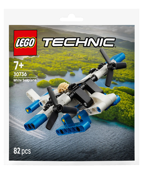 LEGO Technic White Seaplane 82 Pieces 7Y+ – White