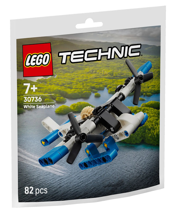 LEGO Technic White Seaplane 82 Pieces 7Y+ – White