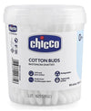 Chicco Cotton Buds With Ear Drum Protection 99 Pcs – White