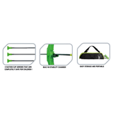 Innov8 Archer Set with Target Stand 40 × 39 × 98 cm