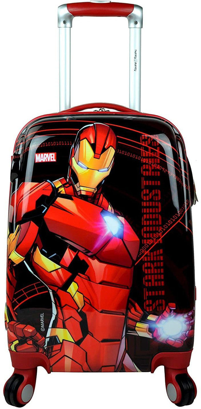 Humpty Dumpty Iron Man Kids Cabin Suitcase 18 Inch Red