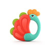 HOLA Peacock Rattle Sensory & Early Learning Toy 3M+ Multicolor