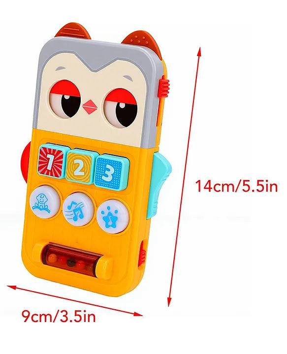 HOLA Owl Sensory Learning Busy Board 6 to 36 Months Multicolor