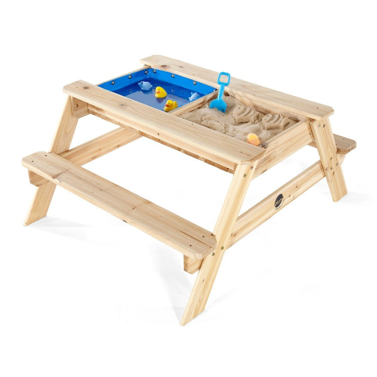 Plum Surfside Sand & Water Wooden Picnic Table
