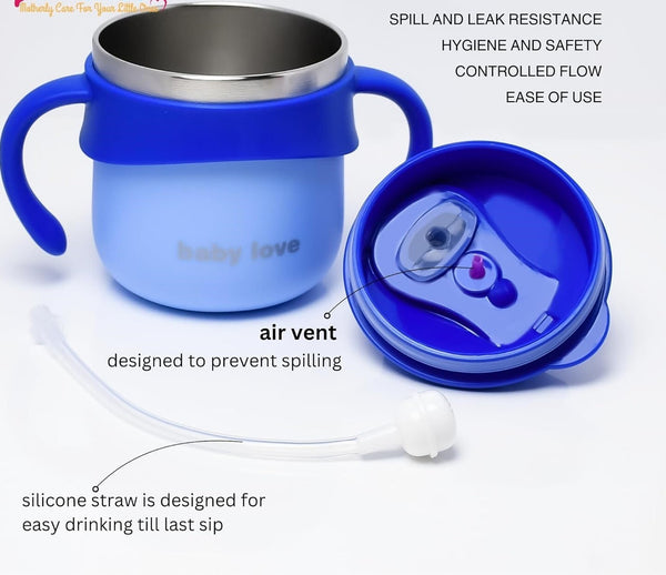 ABC Baby Love Baby Sipper 260 ml Blue