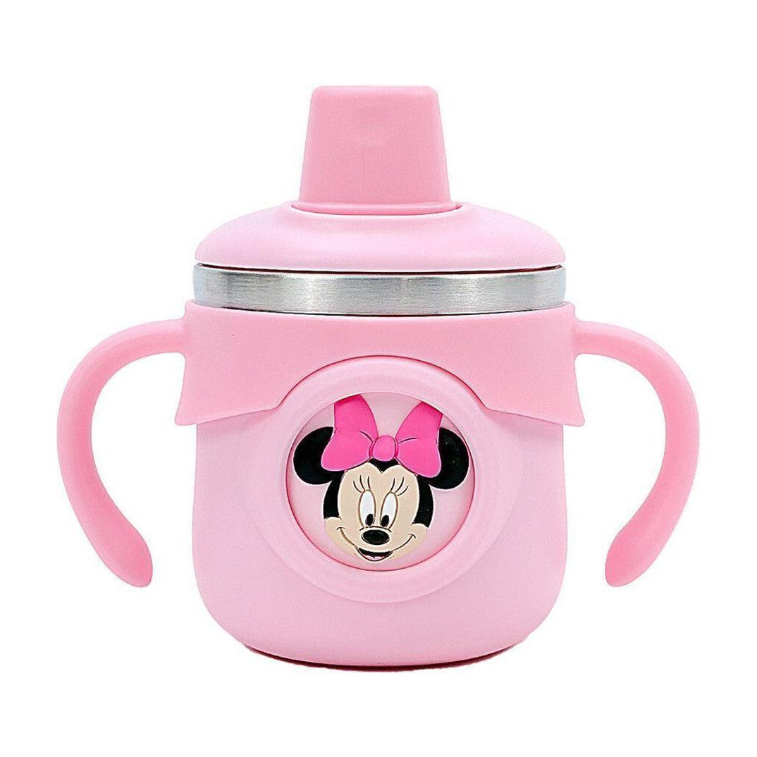 The Little Bunny Hop In Style Stainless Steel Insulated Baby Sipper Bottle Pink