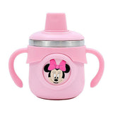 The Little Bunny Hop In Style Stainless Steel Insulated Baby Sipper Bottle Pink
