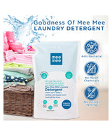 Mee Mee Mild Baby Liquid Laundry Detergent Refill Pack 1L