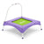 Plumplay Junior Bouncer Bungee Trampoline with Handle - Purple/Green