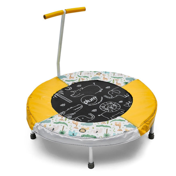 Plumplay Print & Sound Junior Bouncer Trampoline and Handle