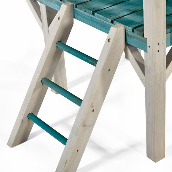 Plumplay Boat House Wooden Playhouse - Teal