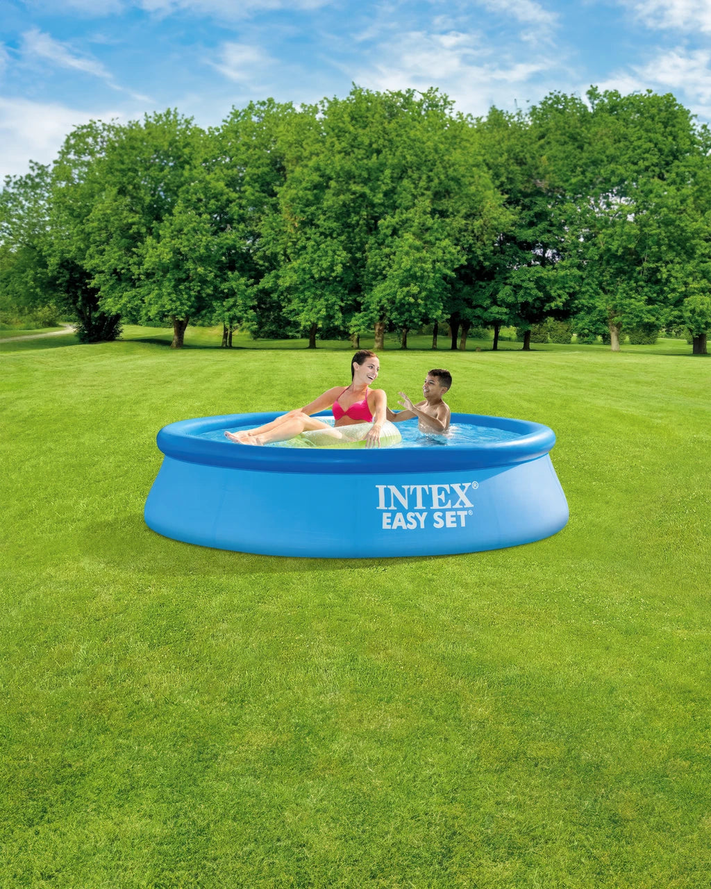 Intex Easy Set Inflatable Pool 12ft x 30in Blue