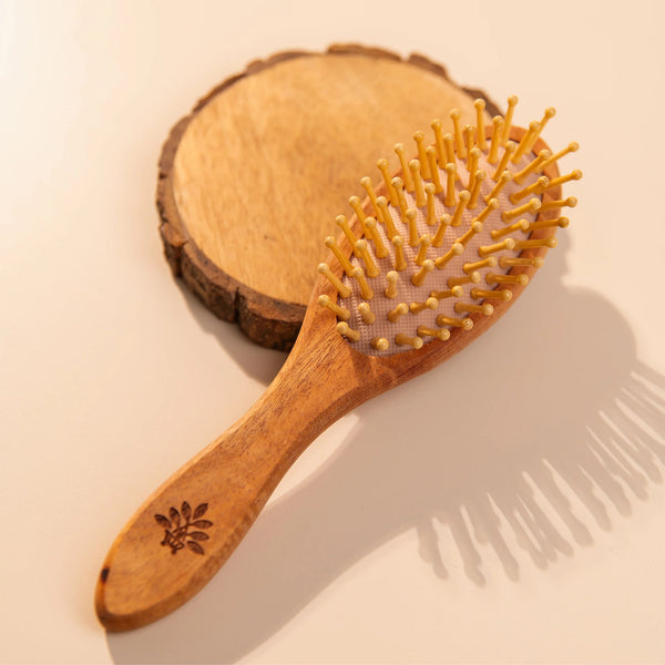 Baby Forest Sunehere Resham Neem Wood Comb for Kids One Size