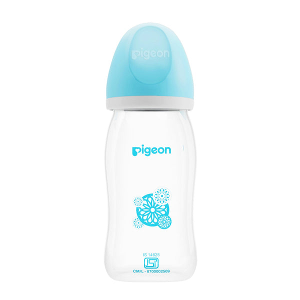Pigeon Softlatch 2.0 Nursing bottle 240ml - Blue