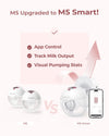 Momcozy M5 Double Wearable Breast Pump 24mm Rose Pink