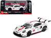 Bburago Porsche 911 RSR: Die-Cast Scale Model 1:43 - White