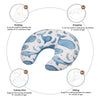 Crane Nursing Pillow - Caspian Whale