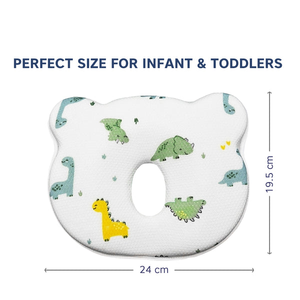 Hopop Memory Foam Baby Flat Head Shaping Pillow Newborn+ – Rabbit