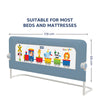 Hopop Secure Sleep Baby Bed Rail Guard - Blue