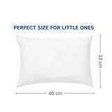 Hopop Soft & Breathable Premium Cotton Toddler Pillow with Pillowcase One Size – Assorted Print