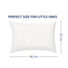 Hopop Soft & Breathable Premium Cotton Toddler Pillow with Pillowcase One Size – Assorted Print