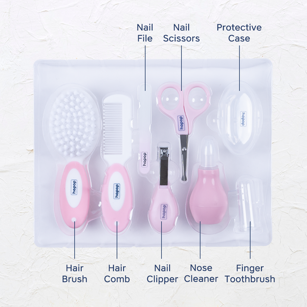 Hopop 7-in-1 Baby Grooming Kit One Size Blue