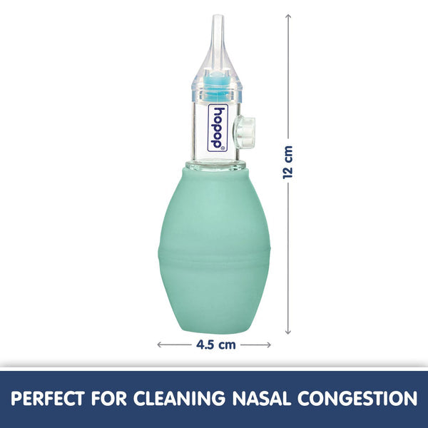 Hopop ® Anti-Reflux Baby Nose Cleaner, Gentle & Safe Nasal Aspirator