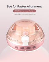 Momcozy Air 1 Ultra-slim Double Breast Pump - Red