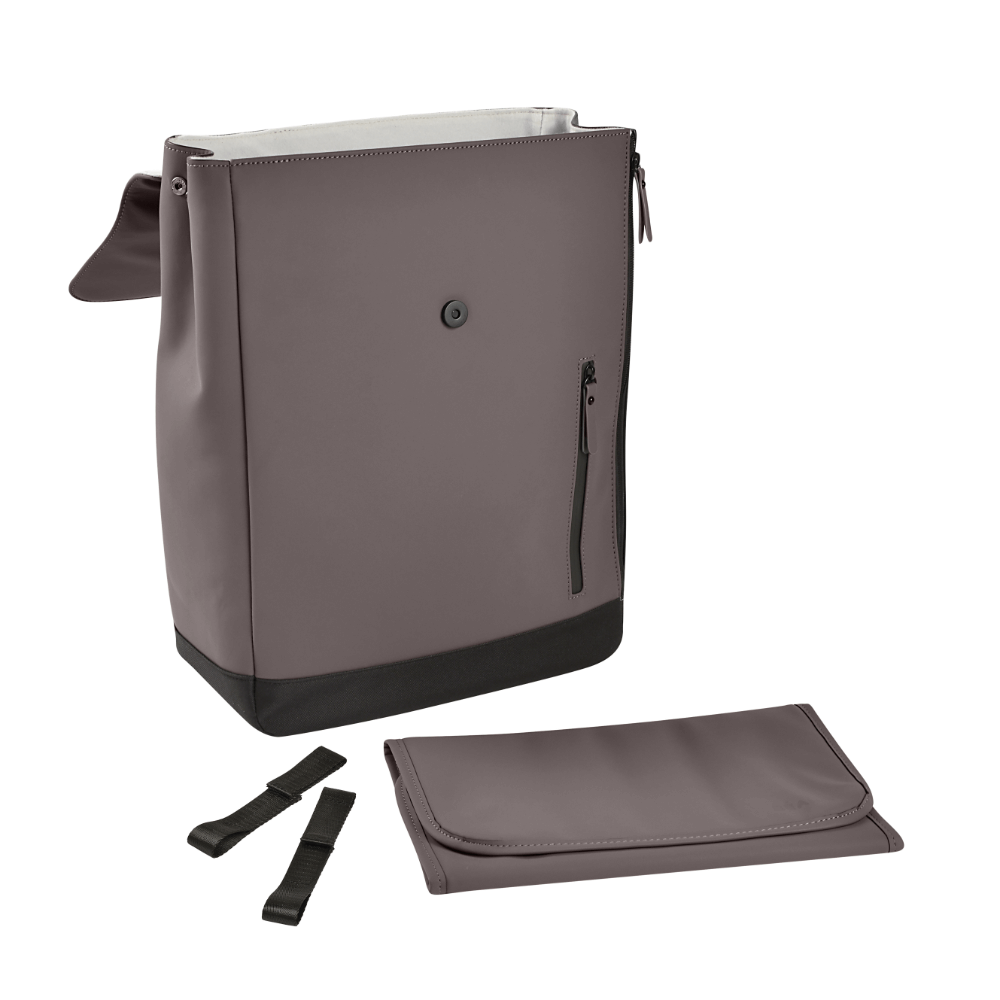 BÉABA Oslo Diaper Backpack 19L – Mineral Grey