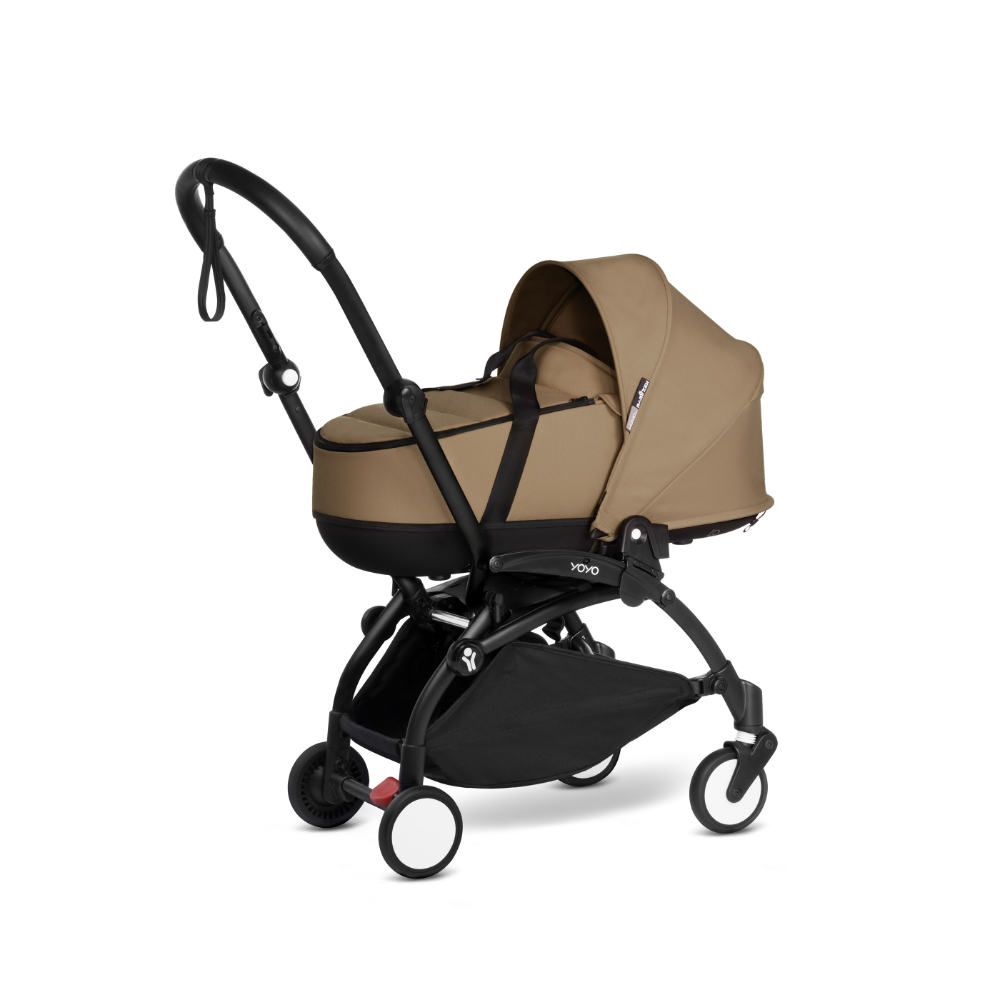 Babyzen Stroller YOYO² With bassinet - Black Frame Toffee