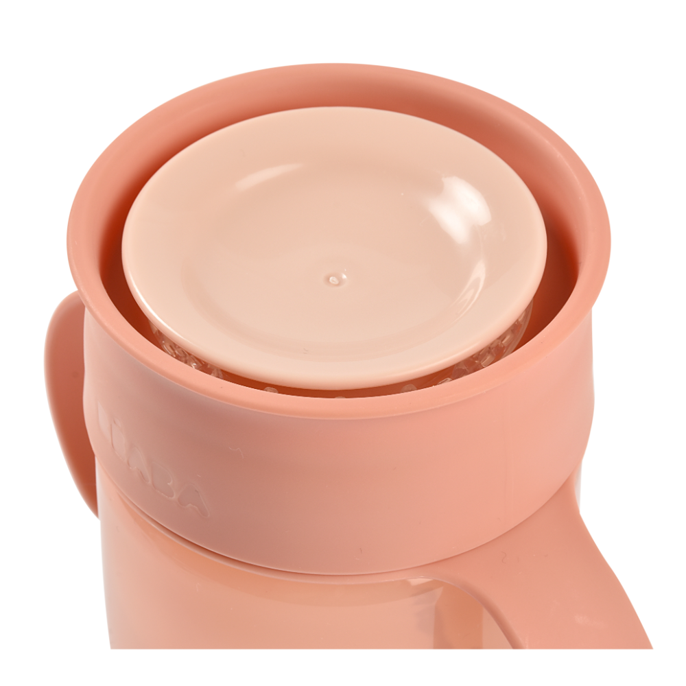 Béaba 360° Baby Learning Cup 340 ml – Pink