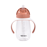 BÉABA 300 ml Leak-Proof Straw Cup – Terracotta