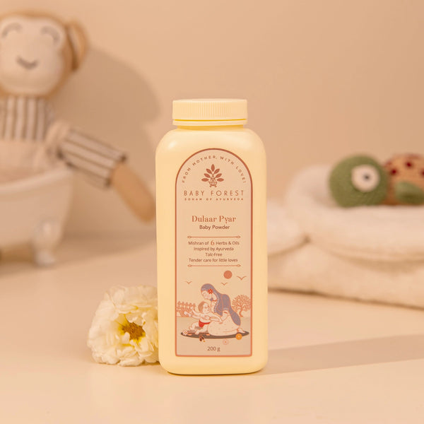 Baby Forest Dulaar Pyar Talc-Free Baby Powder – 200 g