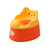 R For Rabbit Potty Seat Tiny Tots Orange Red