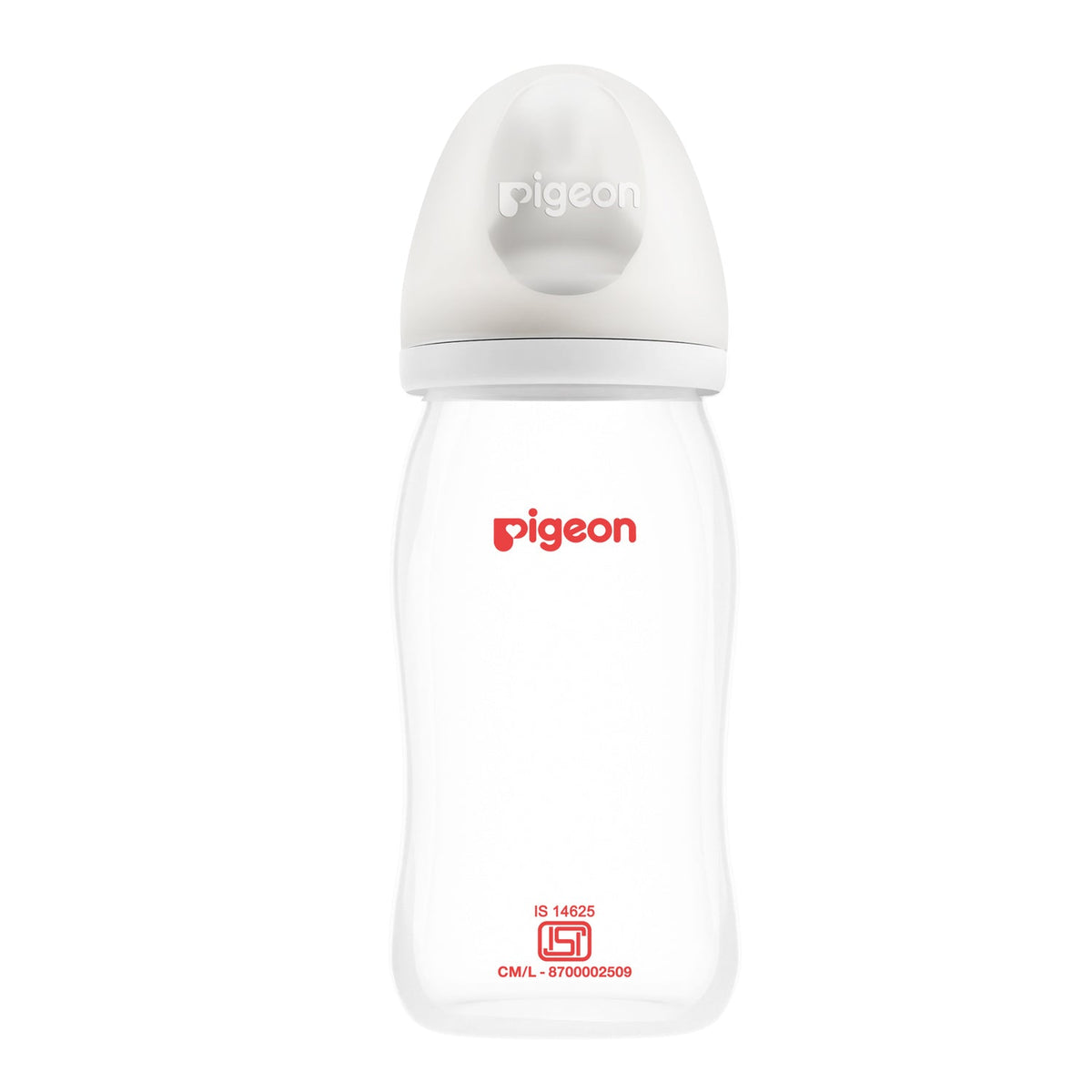 Pigeon Softlatch 2.0 Nursing bottle 240ml - White