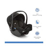 Joie Gemm Group 0+ Carry Cot Cum Car Seat - Ember