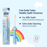 Hopop Soft Baby Toothbrush (6–36 Months) - Yellow