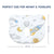 Hopop Memory Foam Baby Flat Head Shaping Pillow Newborn+ – Tiger