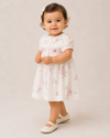 Baby Girl Floral Smocked Cotton Frock – 0 to 12 Months