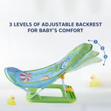 Hopop Anti-Skid Compact Baby Bather 0-12 Months Green