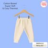 Babiano Cotton-Blend Thermal Leggings - Cream